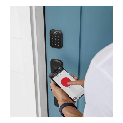 Yale Assure Lock 2 Key-Free Keypad with Wi-Fi, Black Suede